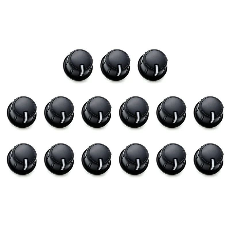 

15Pcs Air Condition Switch Control Knob For Toyota Hilux Vigo Champ, Fortuner, Innova 2012 - 2015