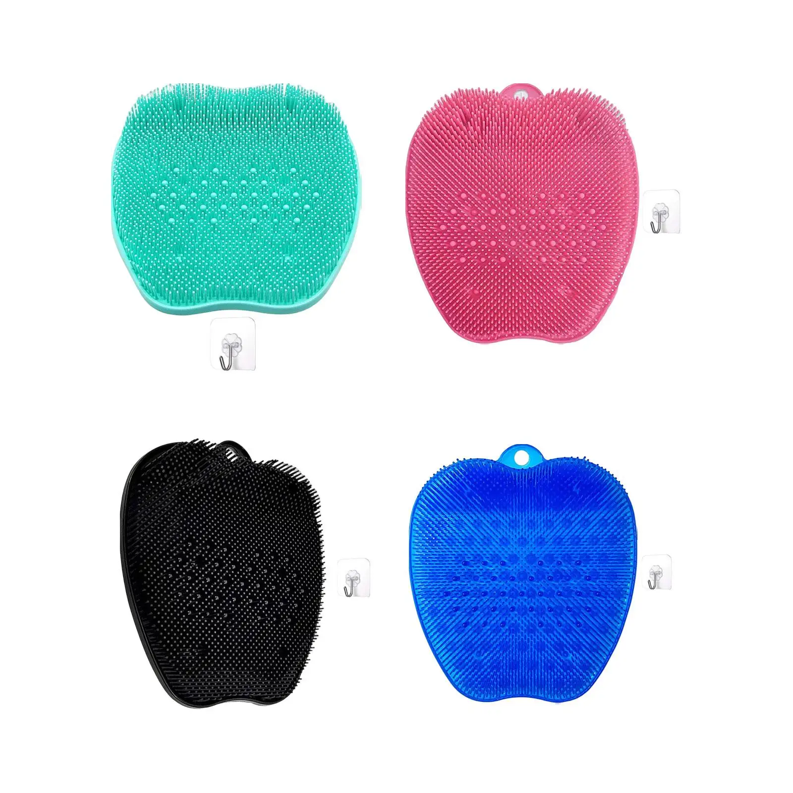 

Shower Foot Scrubber Mat Clean Feet Without Bending Foot Cleaning Mat for Women Men