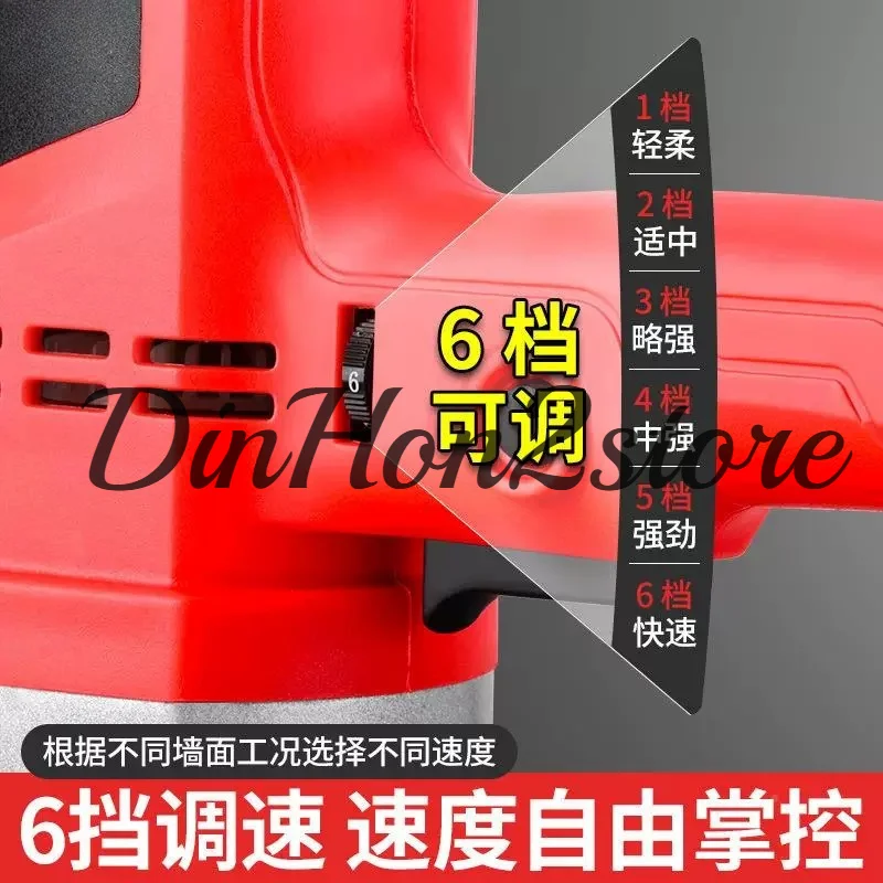 Water mortar receiver, hand grinding wall grinder, straight handle type [bare metal does not include disc]