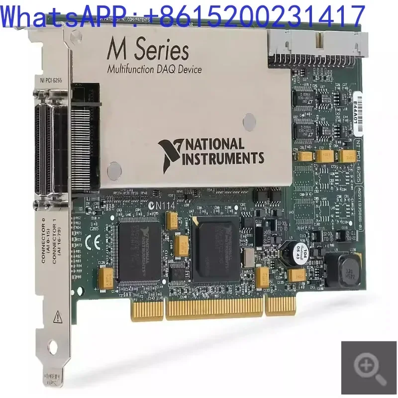 NI PCI-6255 16 bit 80 channel analog input acquisition card 779546-01