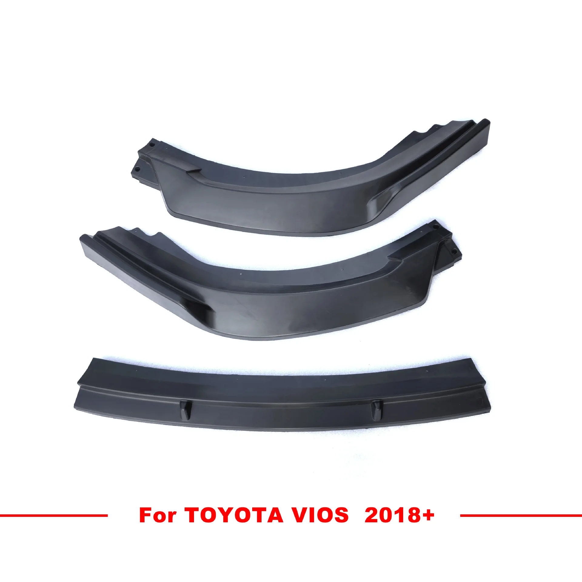 Suitable for 18 models of Toyota Vios TOYOTA VIOS three-stage front shovel and front lip body kit modification