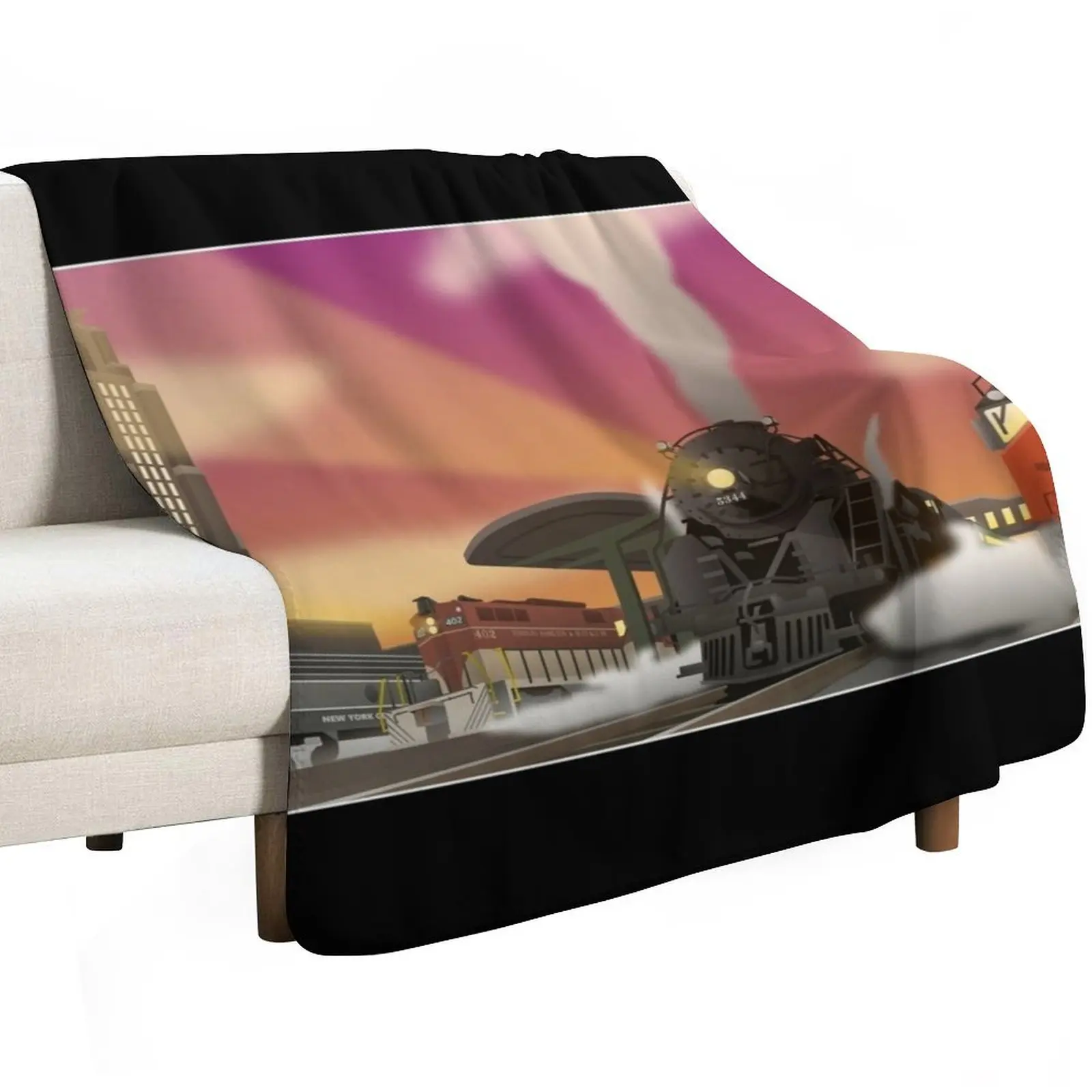 Terminal's Twilight Remastered Throw Blanket Fade Resistant Durable Throw Blanket