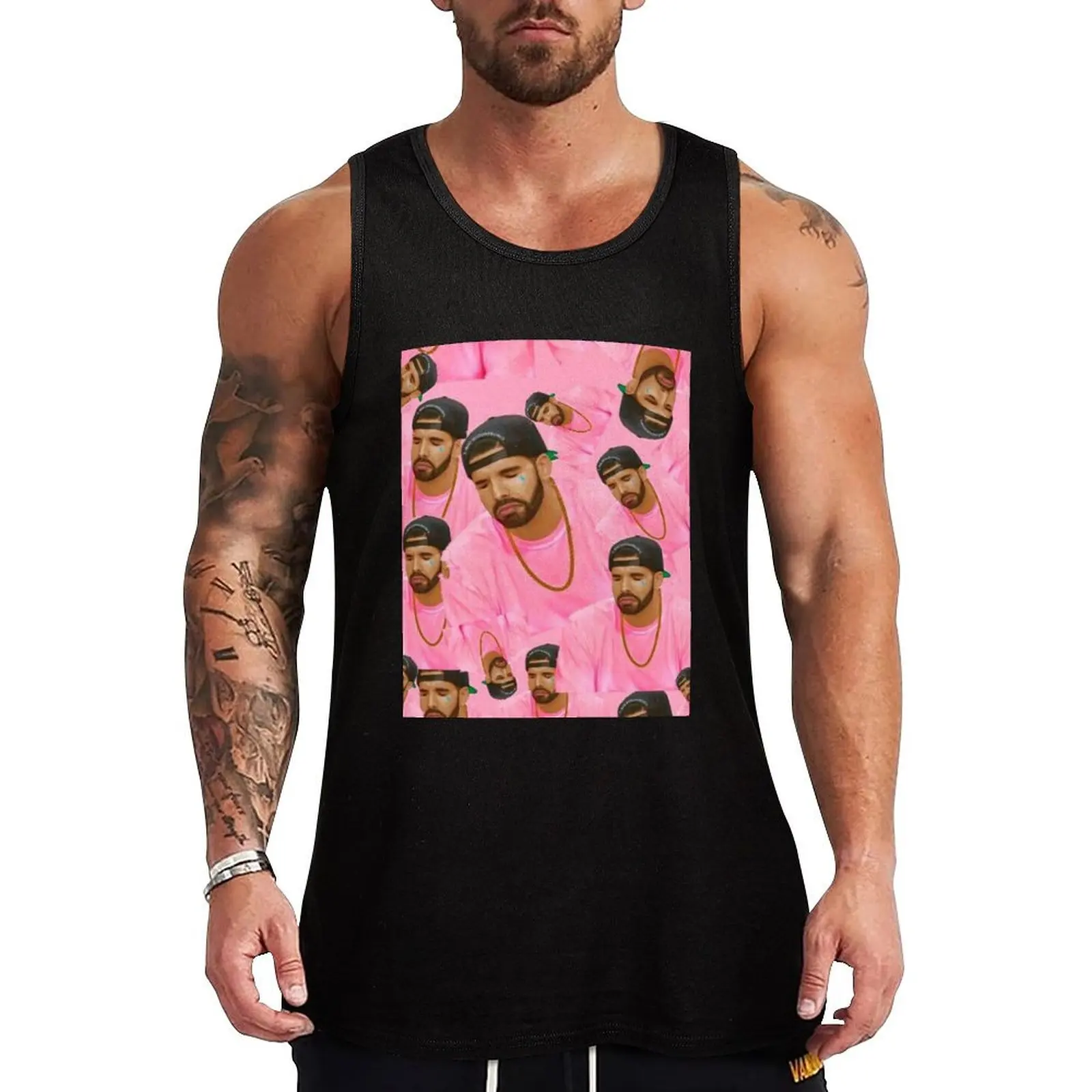 

Drake Face Mask, Hotline Bling, Washable & Reusable, Designer Face Mask, Pink Aesthetic Tank Top singlets for men T-shirt man