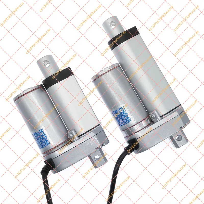 YF12V 24V DC Linear Actuator 30 50 100mm Stroke 100N-1500N High Force Motor for Window Opener Auto Door DIY Project Automation