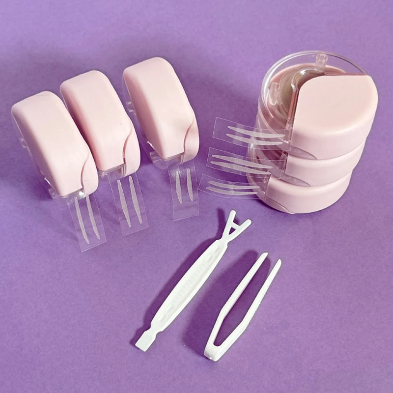 แผ่นแปะตาสองชั้นแบบม้วน 120 ชิ้น/ม้วน สำหรับตาสองชั้นที่ตก ช่วยยกกระชับเปลือกตา