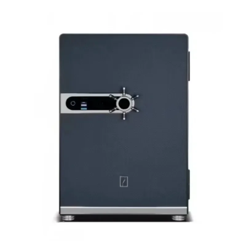 【Fashionable】80H High-End Smart Safe Box 3D Facial Recognition Fingerprint Password Fire Theft Resistance for Office Home Use Wi