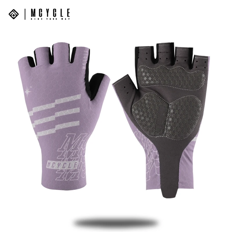 Mcycle Breathable Anti-slip Sport Gloves Half Finger Gym Riding Bicycle Gloves Half Finger Racing Training Cycling Gloves