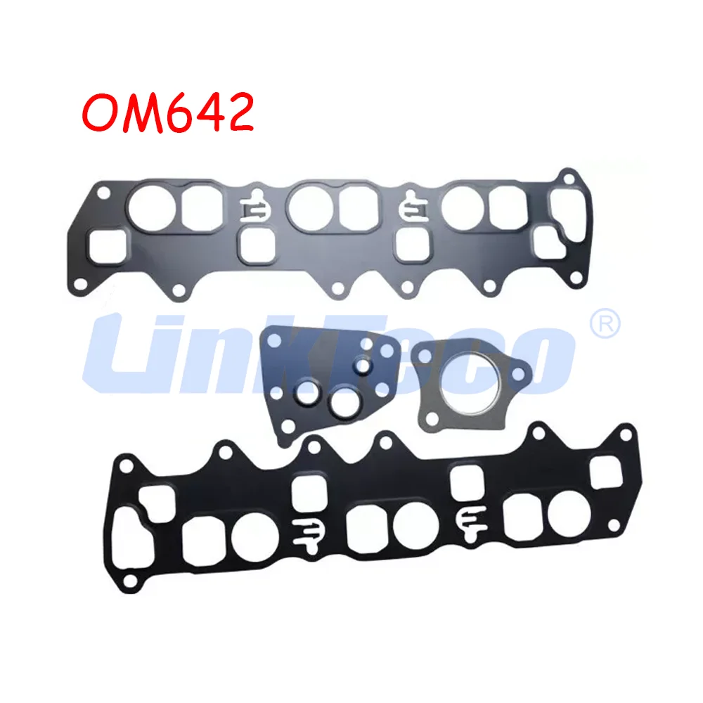 Full Gasket Set Head Gasket Set Fit OM642 3.0L V6 Diesel For 05-20 Mercedes-Benz C-Class CLK CLS E-Class G-Class GLC GLE 3.0