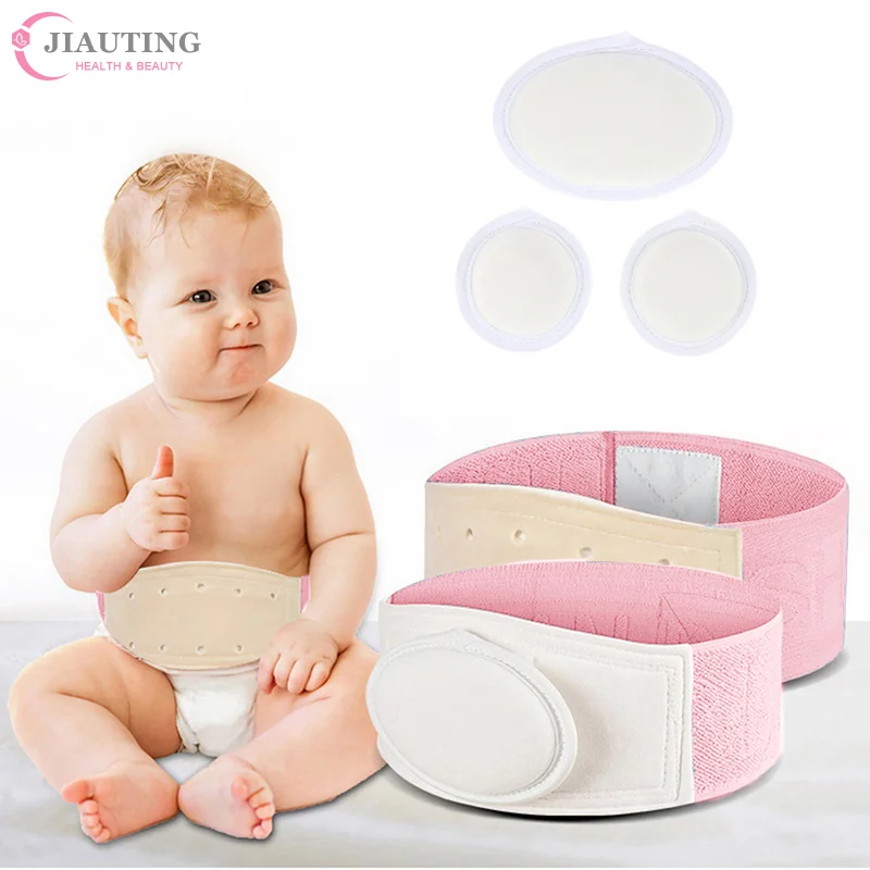 

Infant Inguinal Umbilical Hernia Belt Hernia Bag Navel Support Stickers Treatment Newborn Baby Belly Button With 3 Hernia Pad