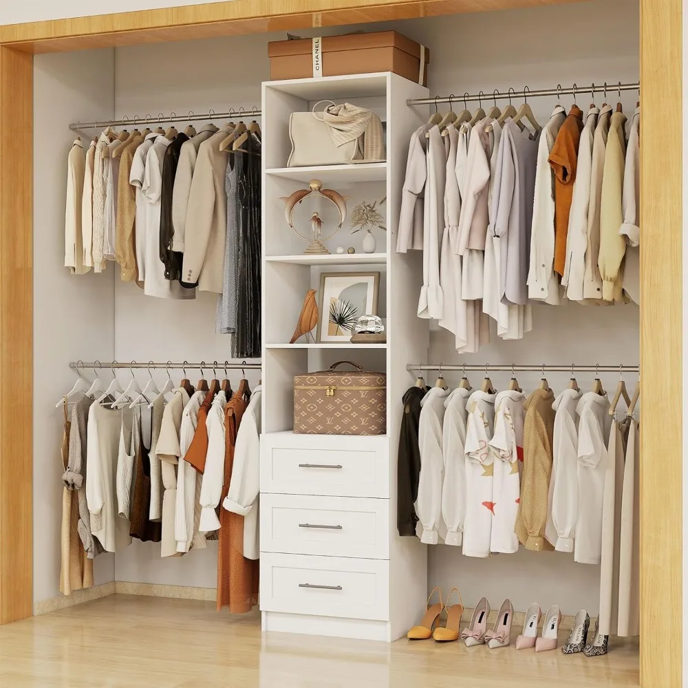 Closet System with Drawers,  Closet Organizer System 99