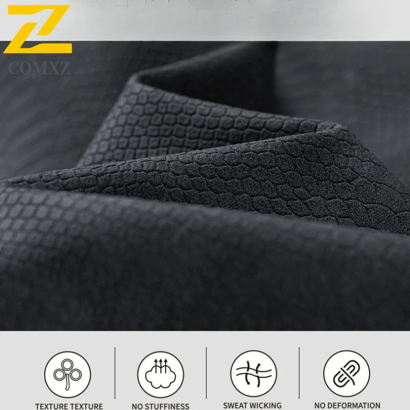 COMXZ  Male PU Leather Coat Minimalist Turndown Collar Adventure Windproof Leather Coat Loose Durable Fashion Autumn Outerwear​