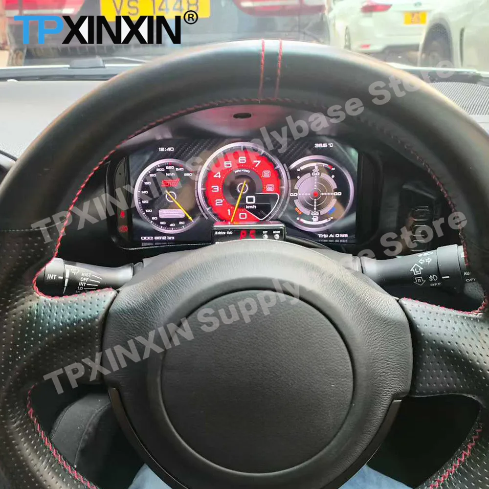 For Toyota Subaru BRX 86 LED Digital Performance Display Dashboard Speedometer Fuel Gauge Tachometer Multi-Information Display