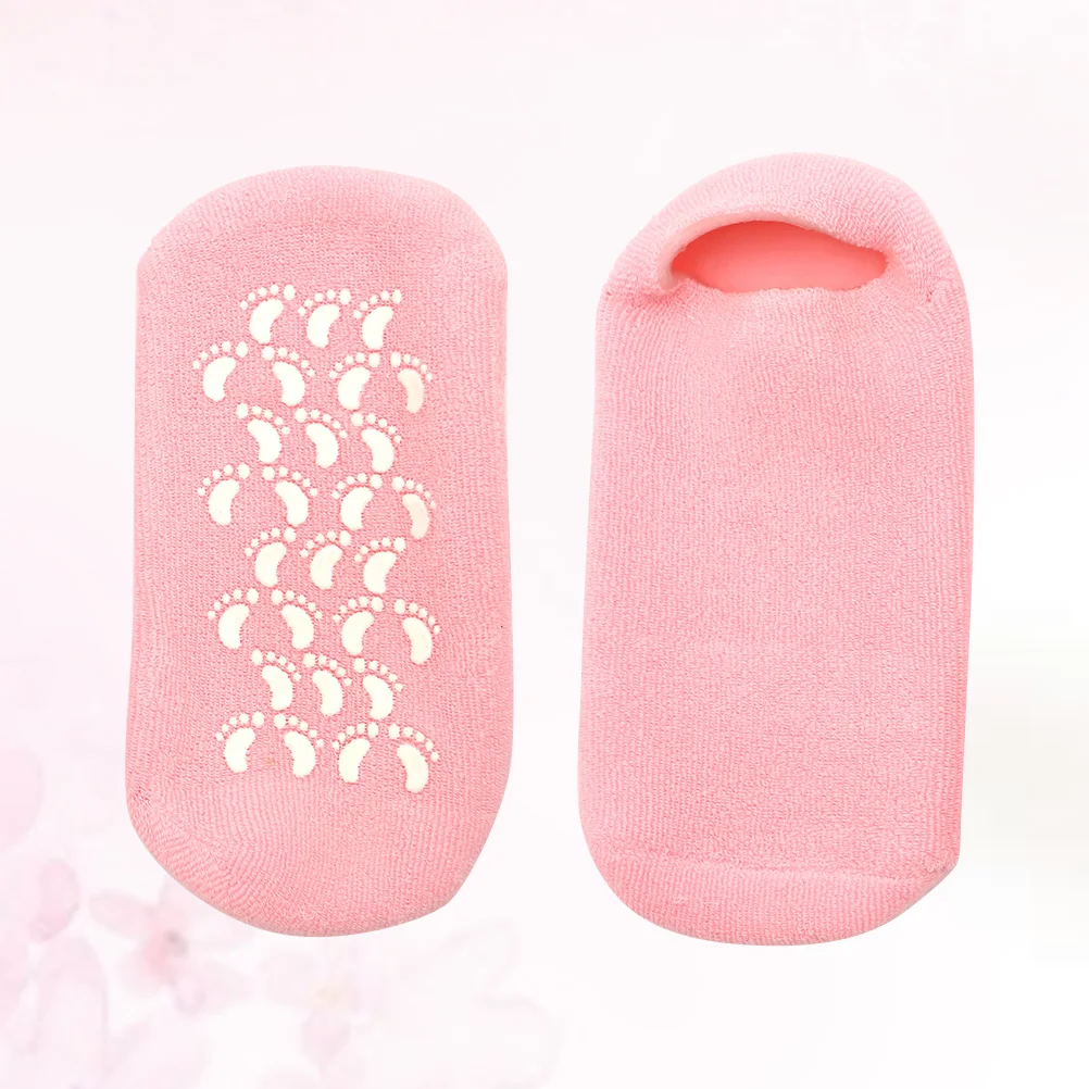 1 par de calcetines hidratantes de Gel de aceite esencial de plantas para mujer calcetines de Gel con para damas ( )