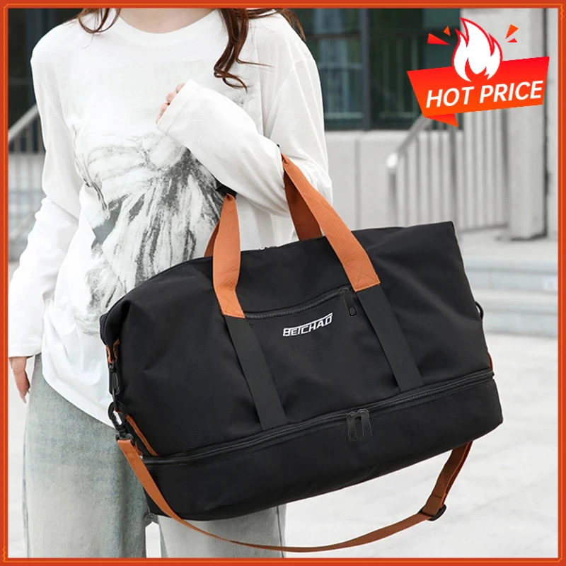 Travel Gym Bag Short-distance Luggage Portable Fitness Bags Shoulder Crossbody Chest Bag Handbags Duffle Carry On Weekender Bag