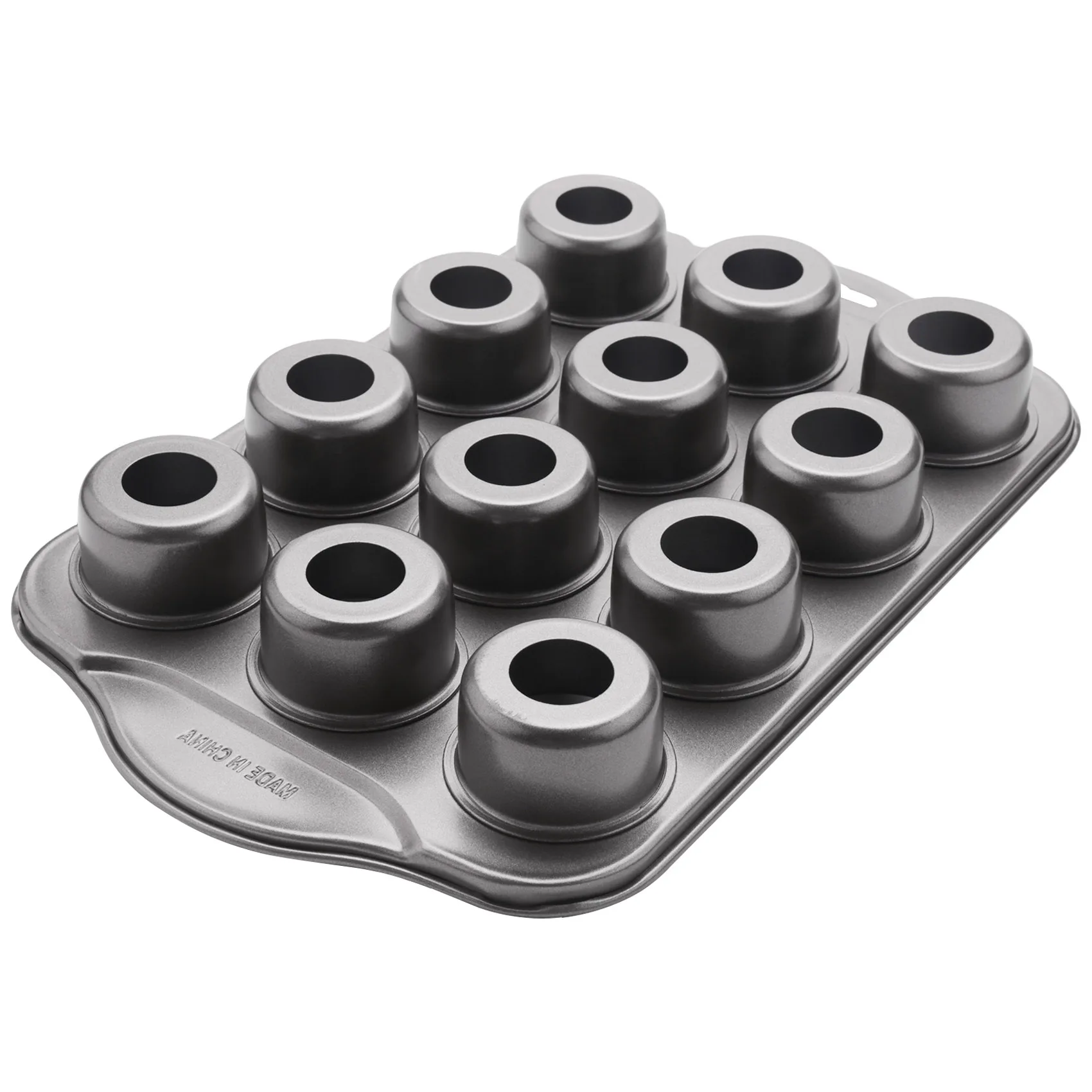 ABZF 2026 12 Cavity Mini Cheesecake Pan with 12 Pieces Removable Bottom