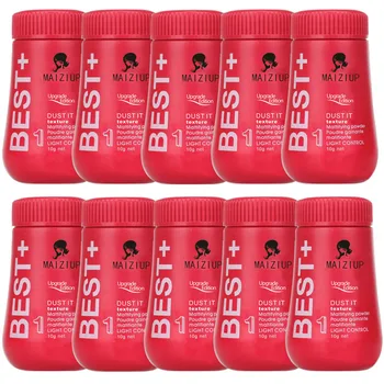 Das mattierende Haarpuder erhöht das Haarvolumen, fängt den Haarschnitt ein Unisex-Modellierungs-Styling-Haarpuder ein