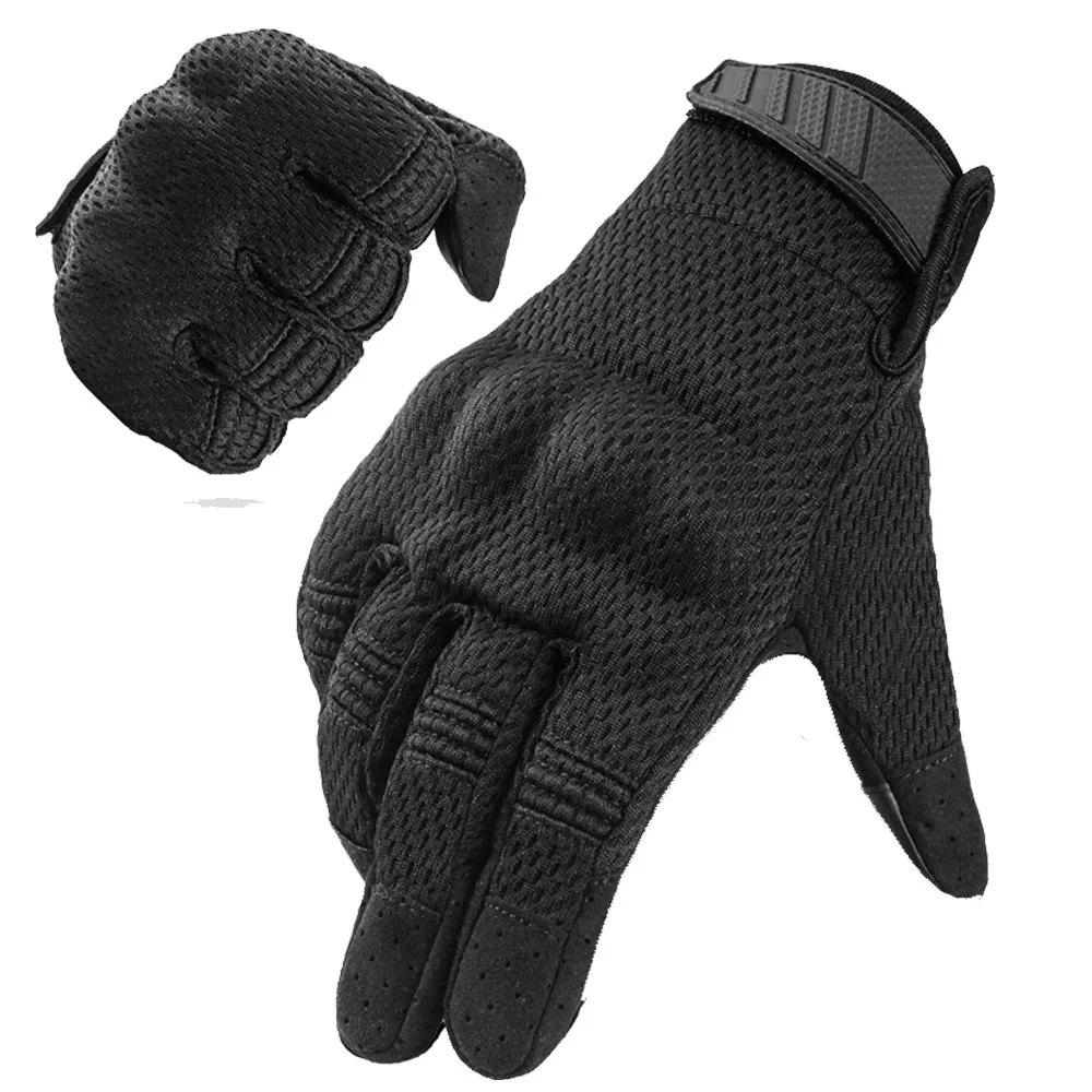 Taktische Touchscreen-Vollfingerhandschuhe für Herren, kompatibel mit Kampfschießen, Jagd, Outdoor-Sport, Arbeit, Fäustlinge – Detail 14
