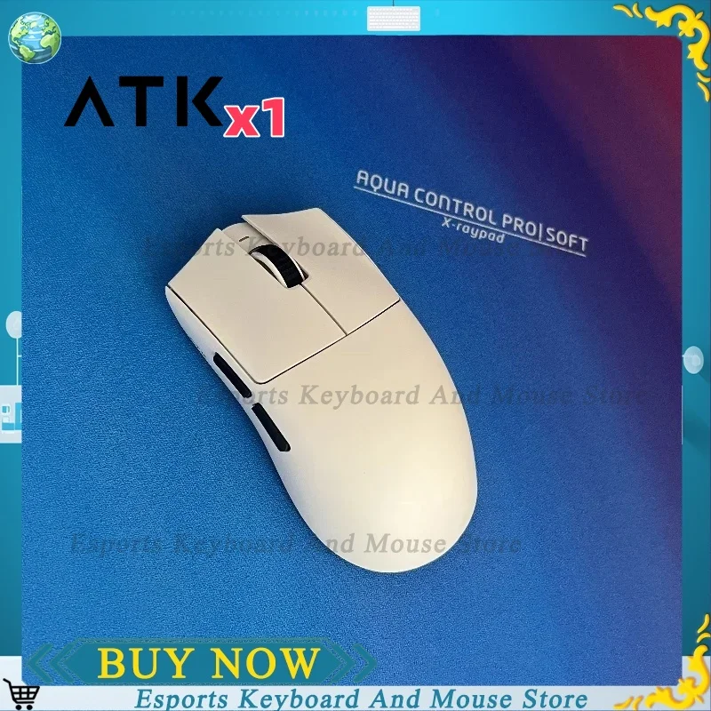 

ATK Blazing Sky X1 Wireless Mouse PAW3950 Sensor Nordic 52840 Chip 8K FPS Gaming Mouse SmartSpeed Wireless Lightweight Pc Gamer