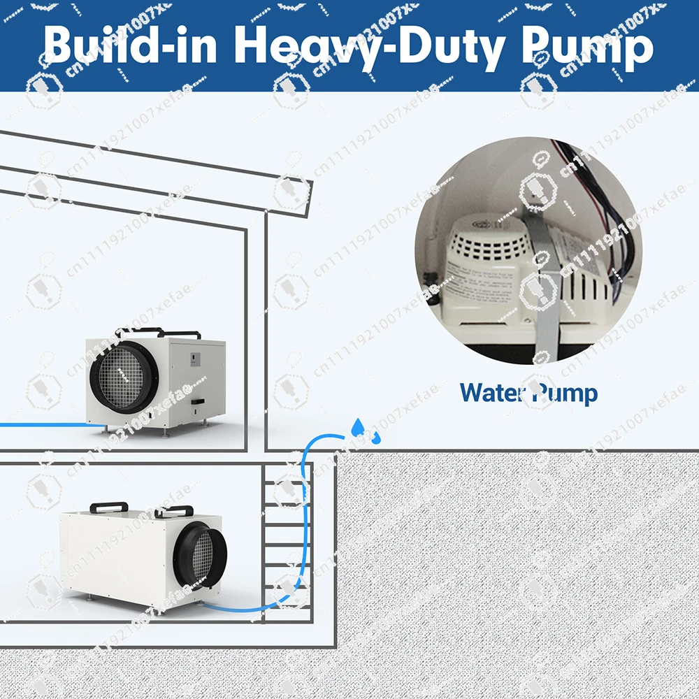 R32 115V 70 Whole House Smart Dehumidifier for Basement
