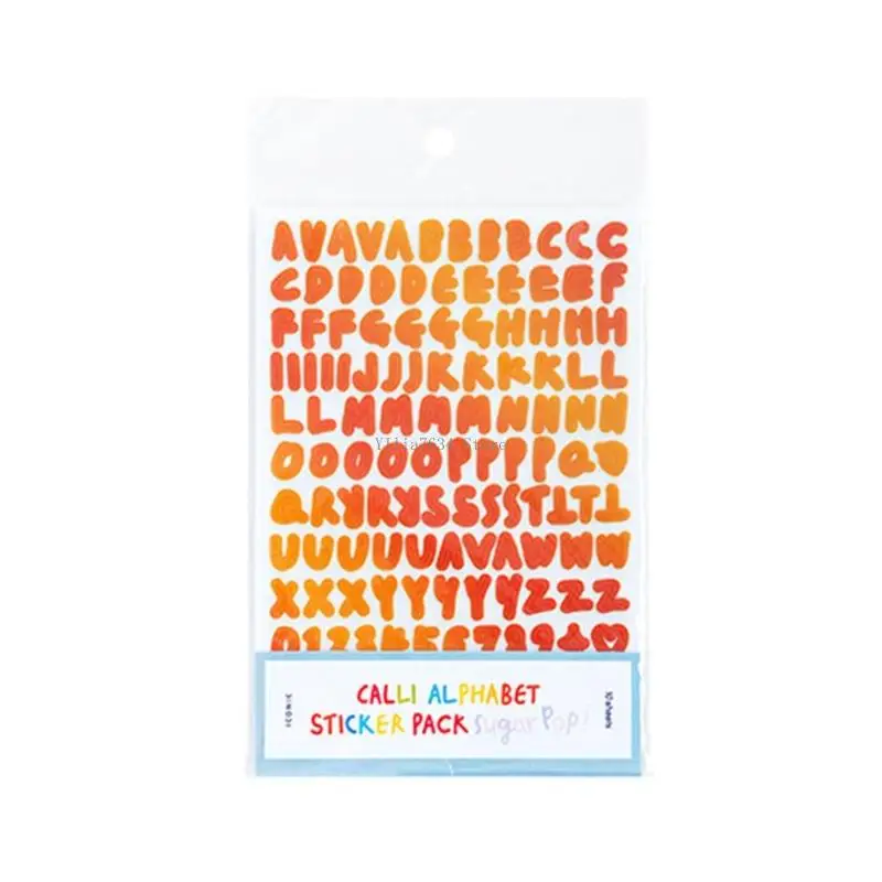 

Letter Number Decorative Sticker Waterproof Adhesive PVC Sticker For Journal Planner Calendar Scrapbooking Gift Wrapping