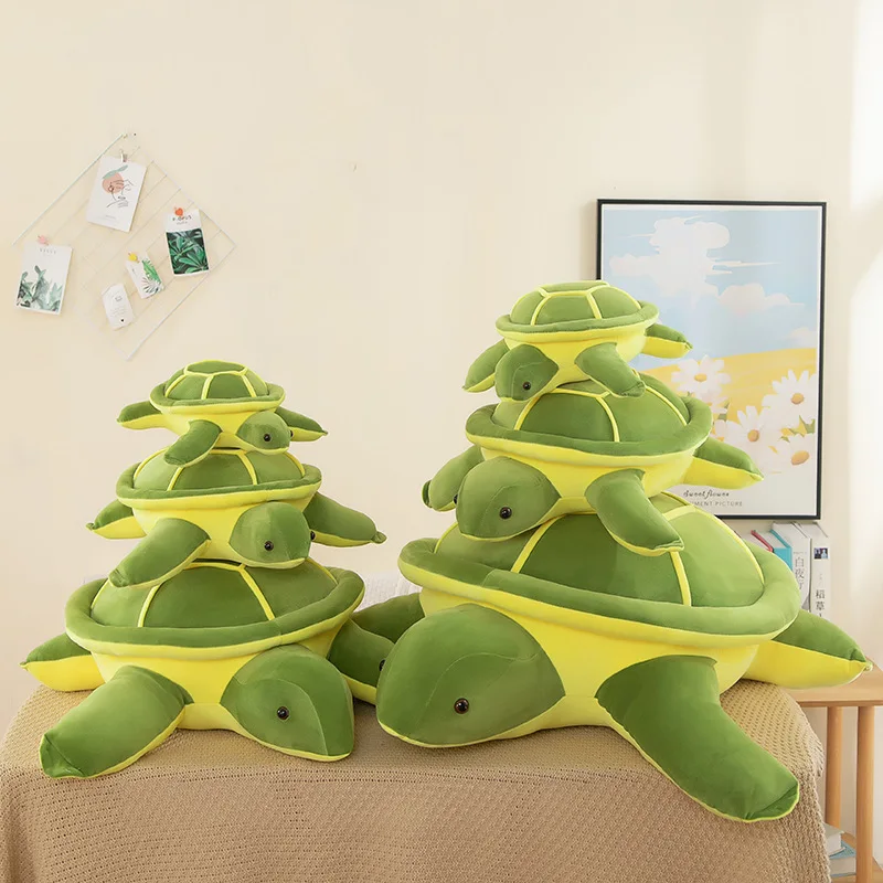 

Extra Large Plush Turtle Pillow Stuffed Animal Cuddly Toy Bedtime Buddy Kids Gift Bedroom Decor Turtle Toy 75cm 95cm Green