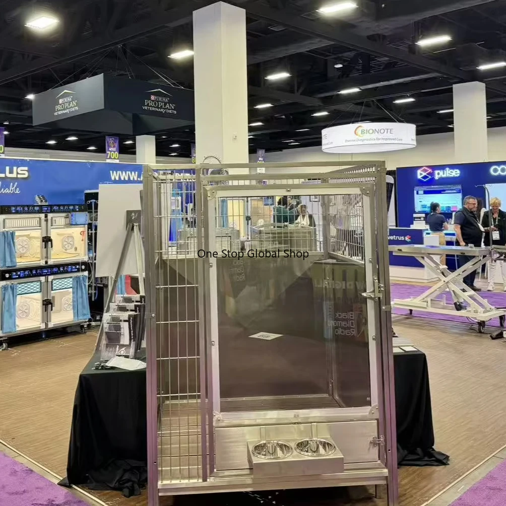

Extra Large Outdoor/Indoor House Pet Cage Enclosure Heavy Modular Metal Dog Run Kennels
