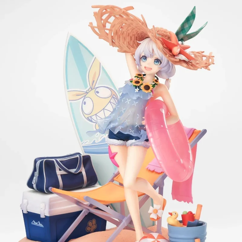 Beach Girl Delisa Boxed Figurines Anime Doll Model Proportional Humanoid PVC Toys  Gift Room Desktop Decoration Collection