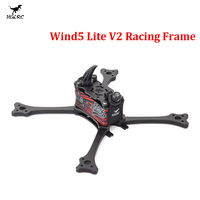 HGLRC Wind5 Lite V2 5inch Racing Frame 195mm Wheelbase Toray-T700 Spray Paint for RC FPV Freestyle Drone Part