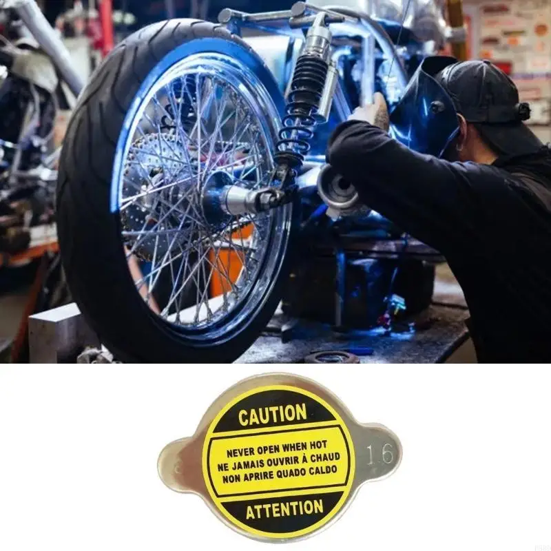 1.6 Bar Coolant Radiator Expansion Caps Aluminium for Motorcyle