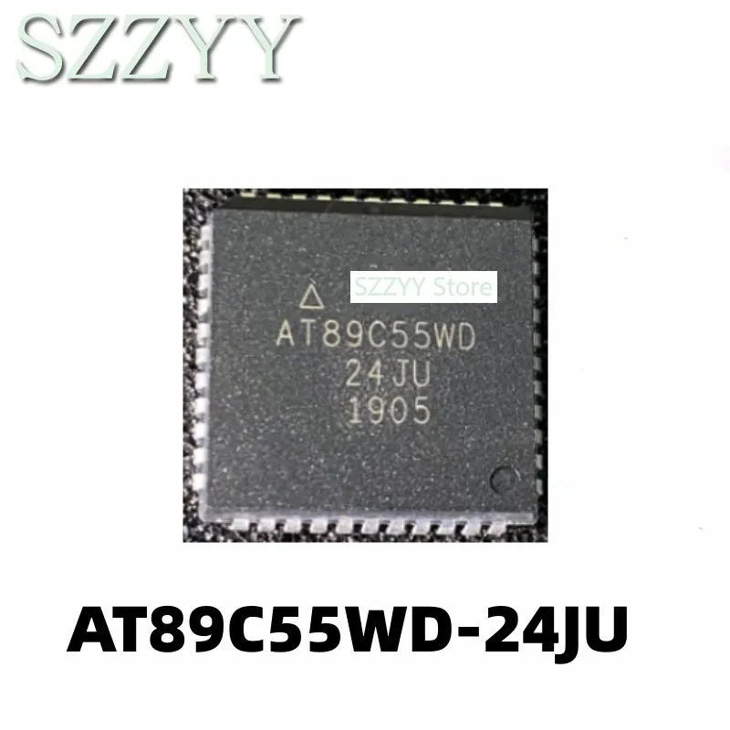 

5 шт. чипов PLCC44 AT89C55WD AT89C55WD-24JU, микроконтроллеры