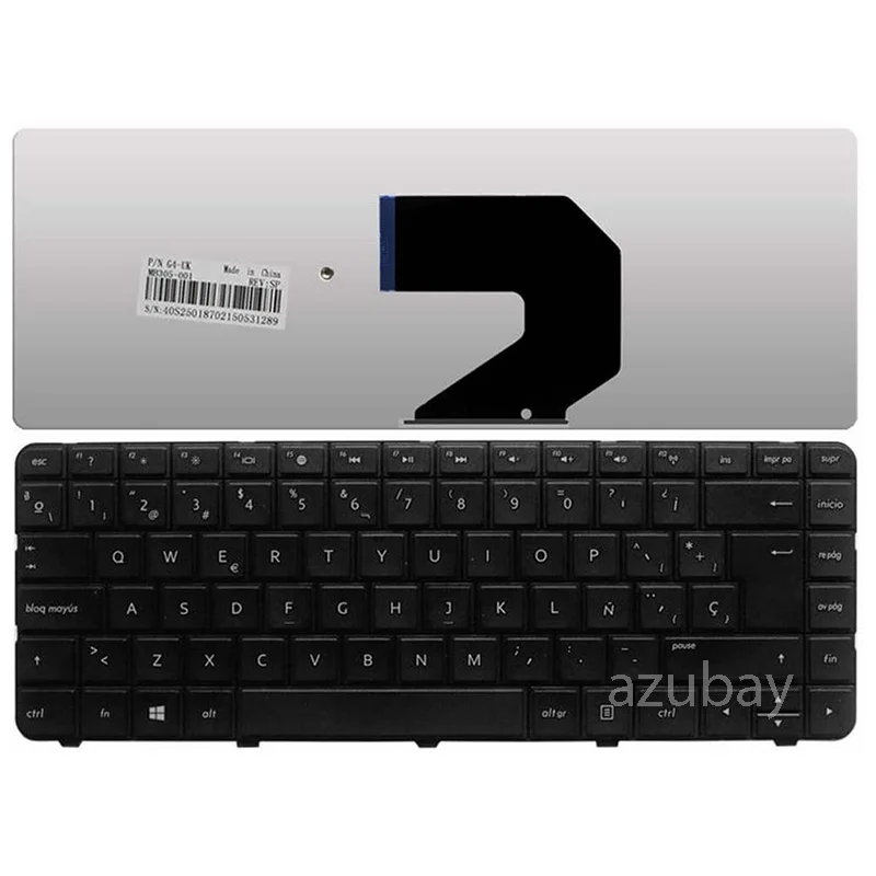 Spanish Keyboard For HP 2000-2d01LA Presario CQ43- 160LA 170LA 171LA 172LA 173LA 174LA 175LA 176LA 177LA 178LA 210LA 260LA 262LA