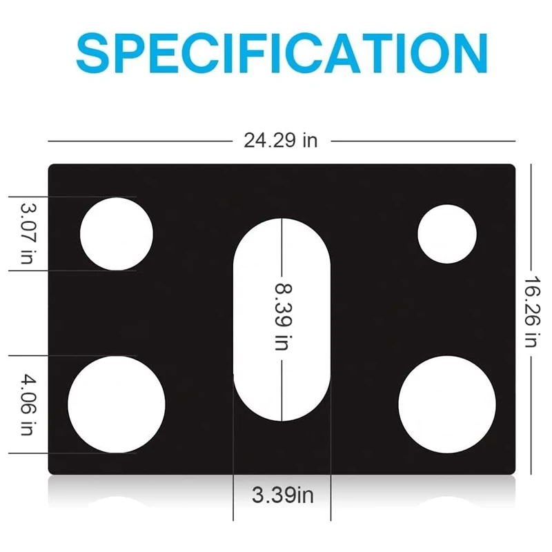 واقيات علوي للموقد لنطاق غاز السامسنج ، أغطية موقد غاز قابلة لإعادة الاستخدام ، أغطية حارق ، غير لاصقة ، عرض سميك