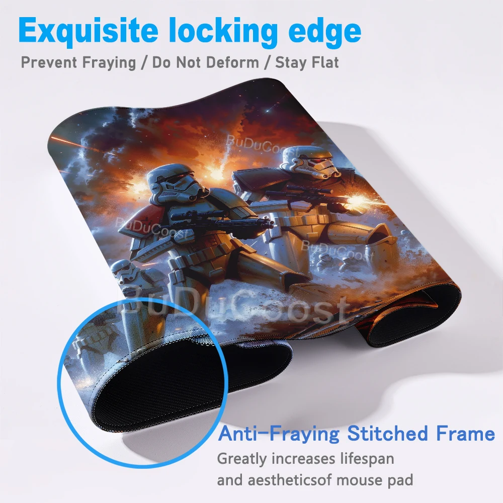 Star Wars Mouse Pad Gamer Large Keyboard Rubber Computer Carpet PC