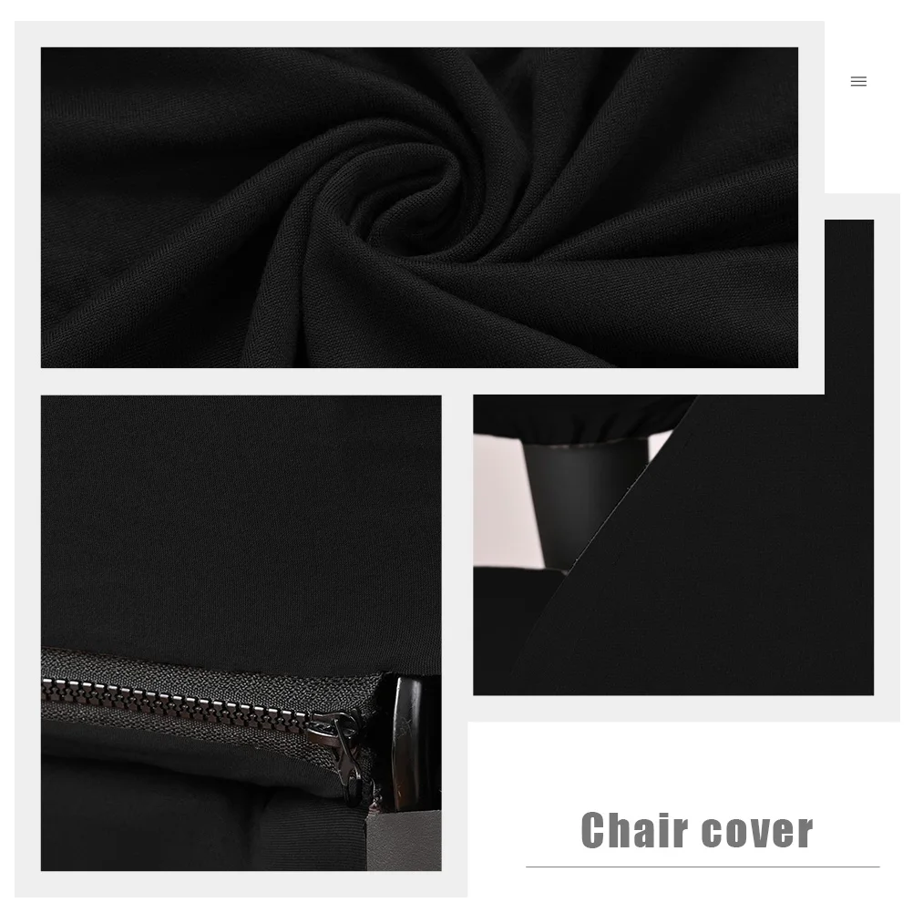 

Gaming Protective Stretchable Polyester Seat Slipcovers Computer Chairs Armrest Protectors Office Chair Covers Gaming Chair Back