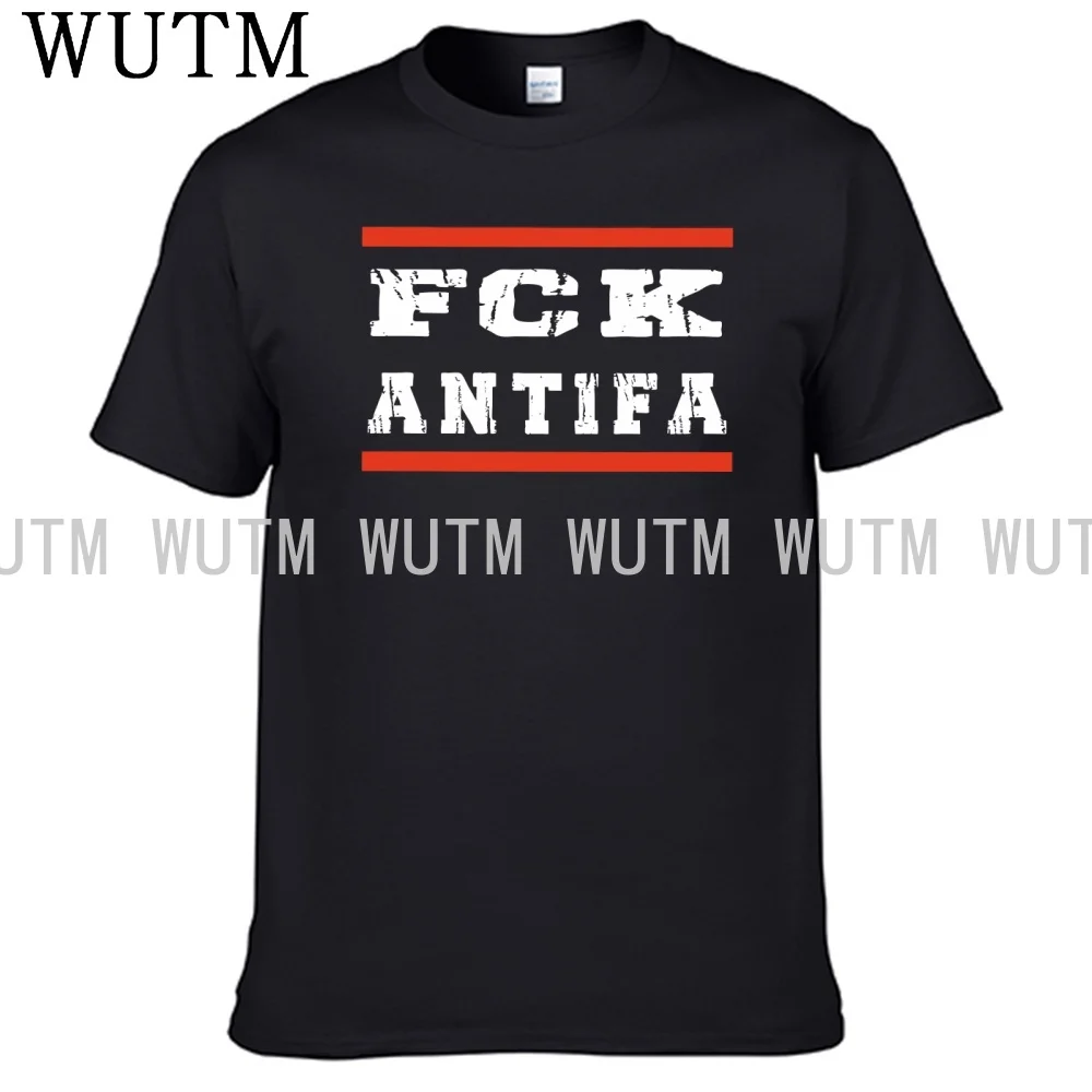 Cooles Fck Antifa T-Shirt aus 100 % Baumwolle für Herren