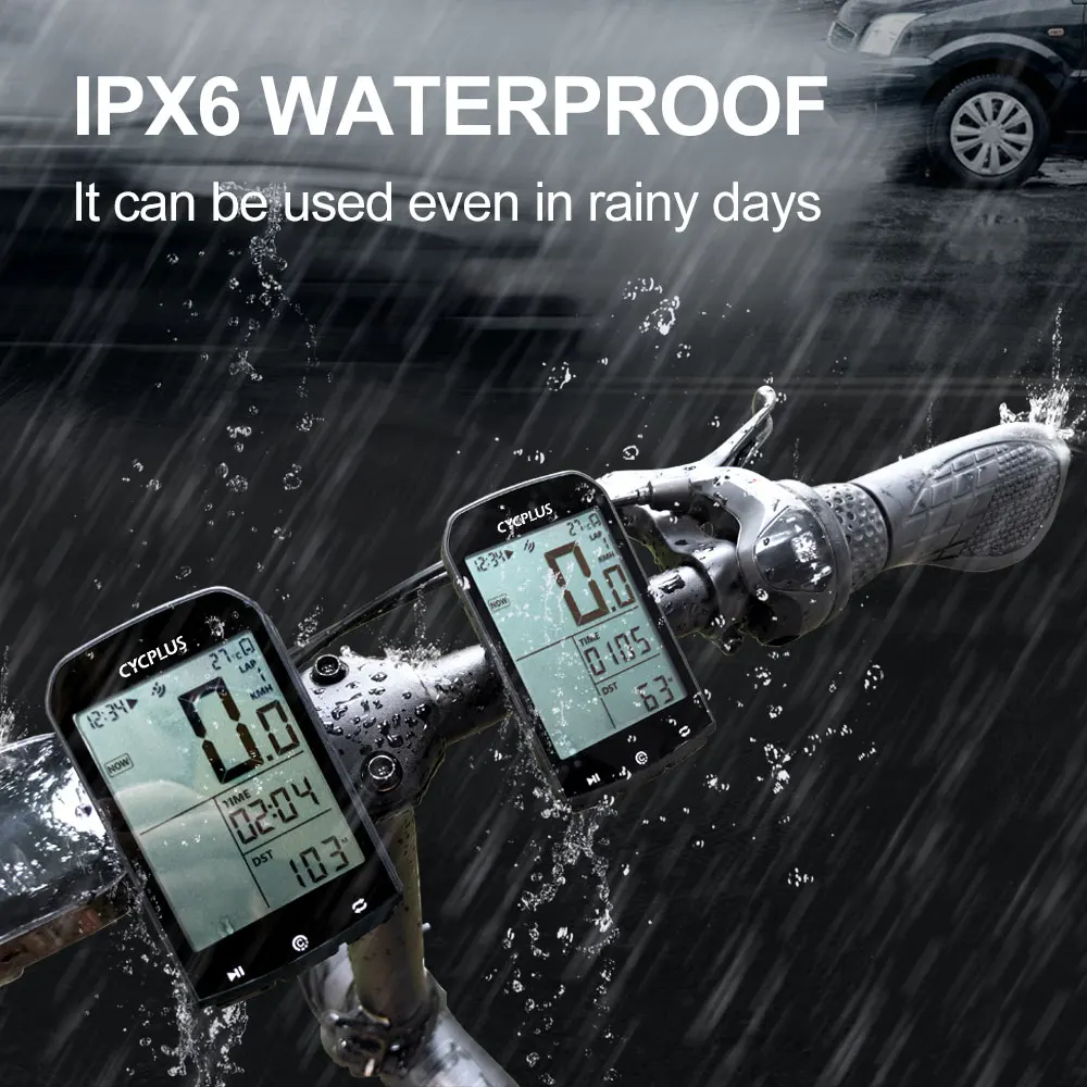 CYCPLUS M1 GPS komputer rowerowy akcesoria rowerowe BLE 5.0 IPX6 wodoodporny bezprzewodowy prędkościomierz — zdjęcie 5