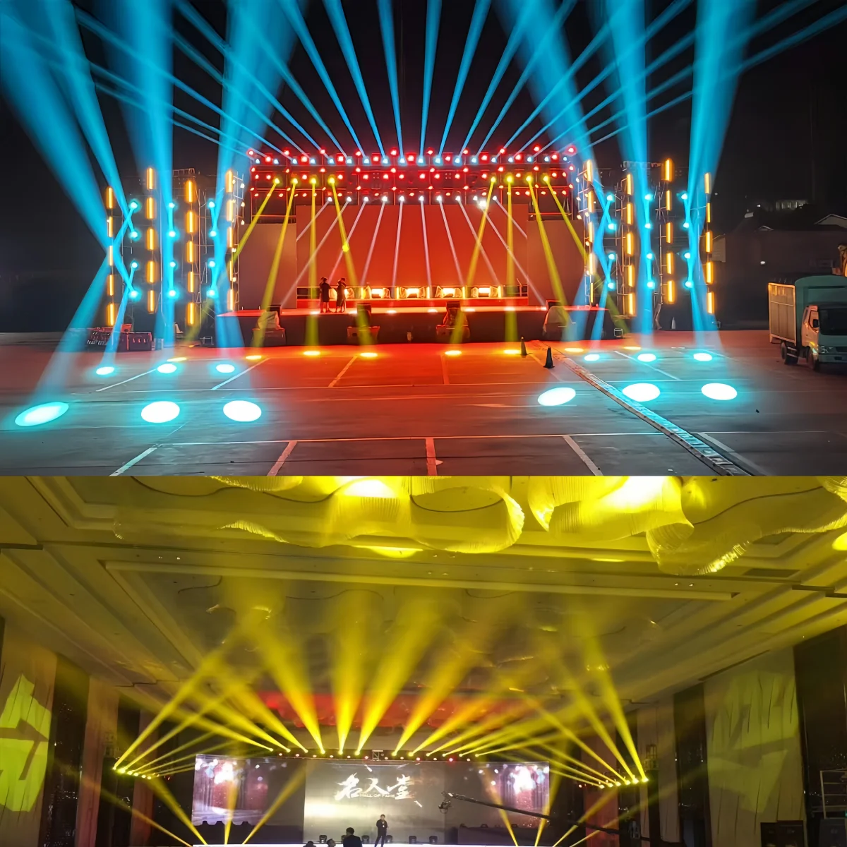 Foco de luz LED con cabezal móvil, haz de luz de 75W con Gobo y rueda de color, equipo para DJ y discotecas
