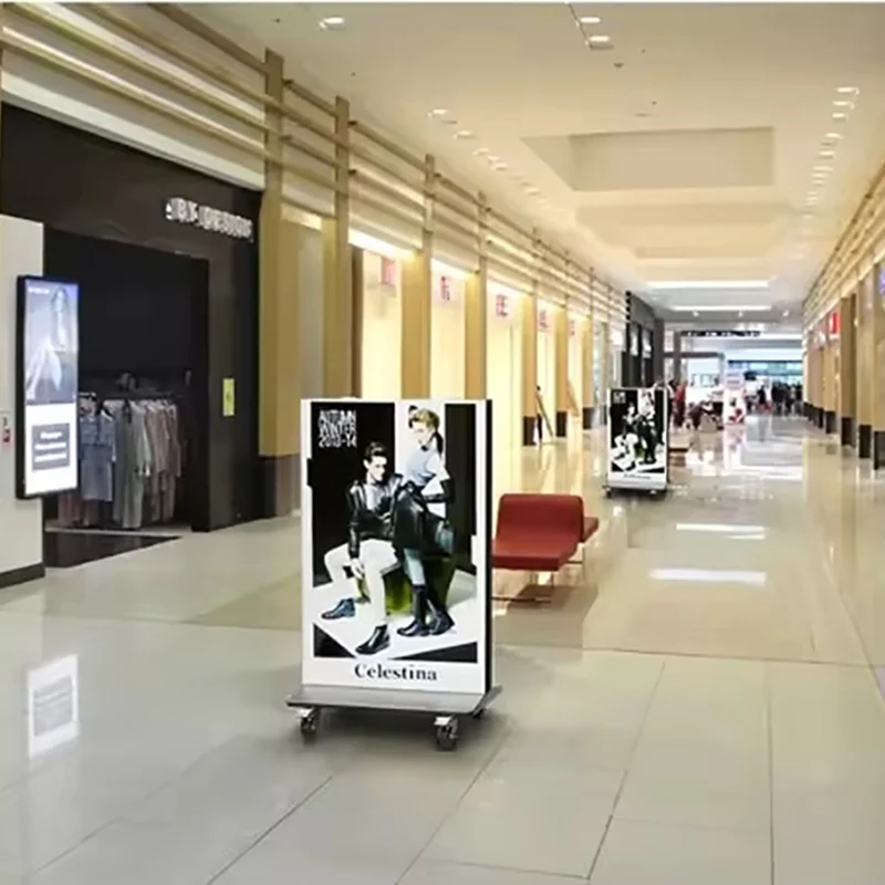 

Складной светодиодный экран для помещений 640x1920 мм, P1.86 P2.5, напольные коммерческие дисплеи
