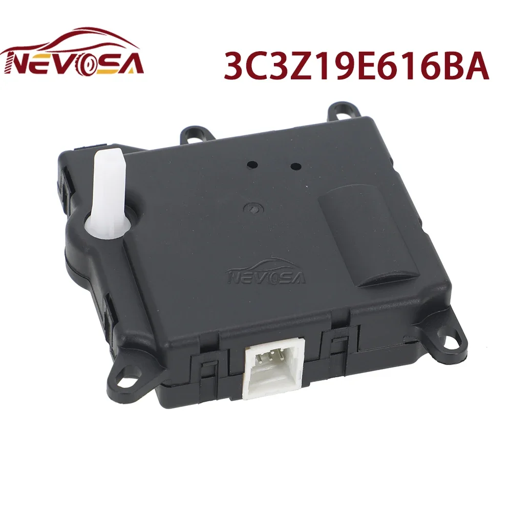 

Main HVAC For Ford F-250 350 F-450 F-550 1999-2008 Super Duty 3C3Z19E616BA AC Heater Blend Door Actuator