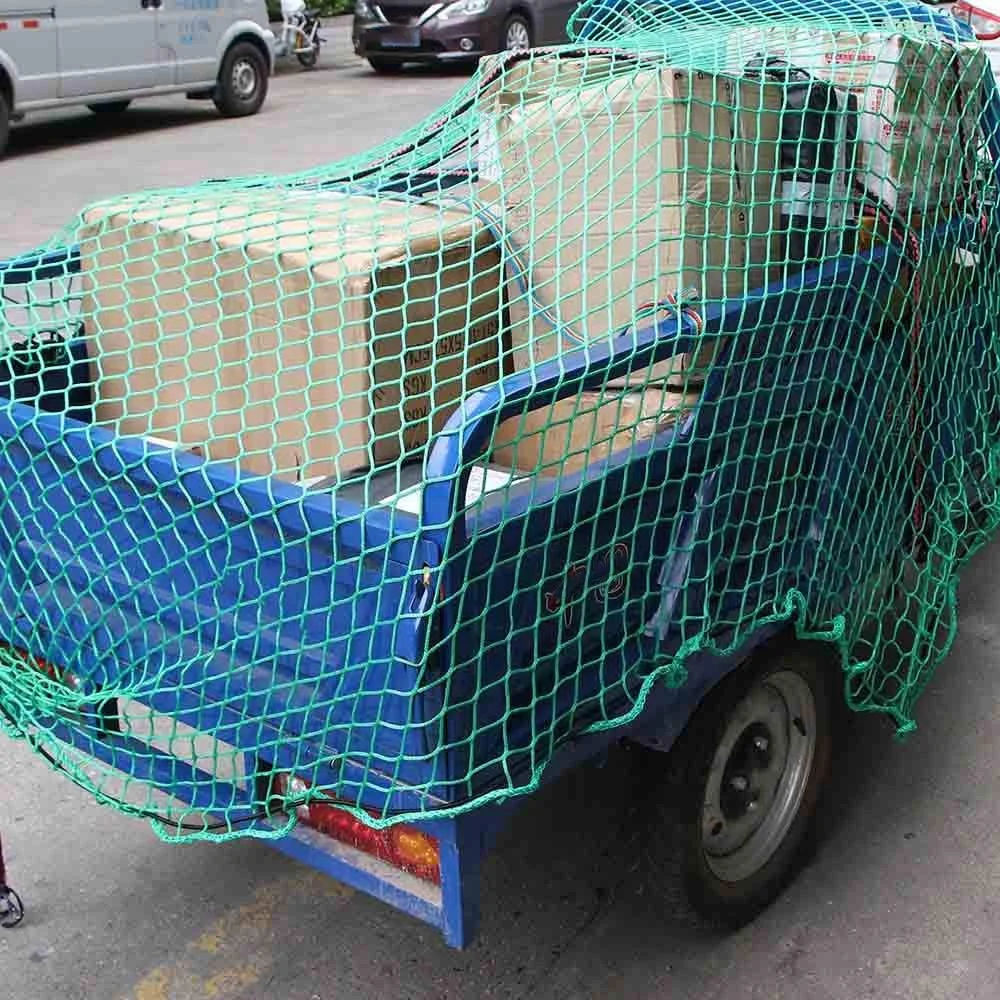 1.5X3M Truck Trailer Mesh Cargo Net Heavy-Duty Cargo Closure Net Pickup Trailer Roof Baggage Net Container Net