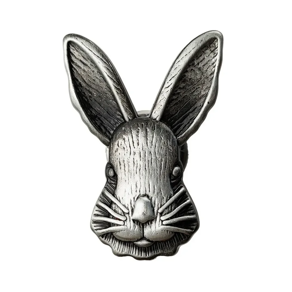 Rabbit Shape Zinc Alloy Furniture Handle Door Knobs Handles For Children Room Solid Brass DIY Hardware Tools