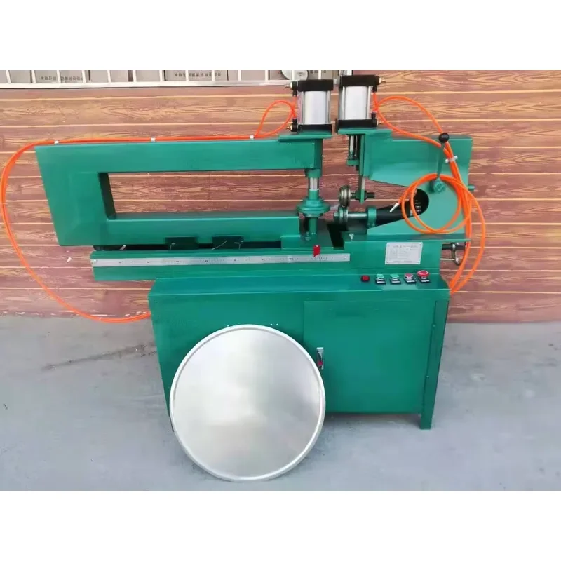 CE Certification Easy to Operate Iron Bucket Round Bottom Cover Forming Machine Round Blank Shearing Machine