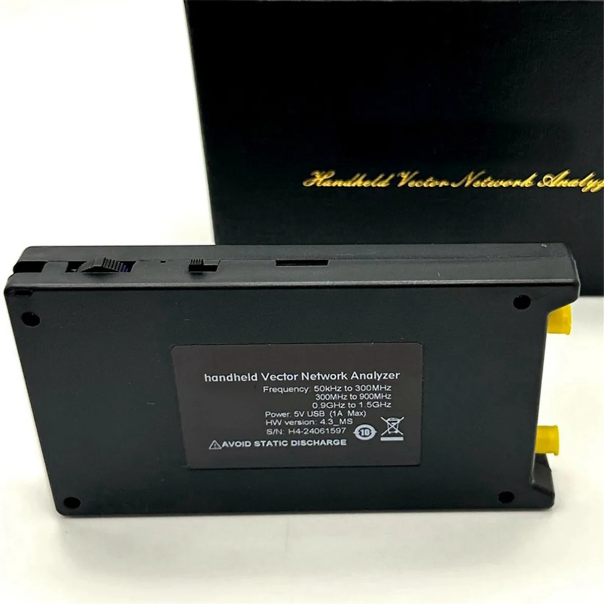 

2025+10KHz -1.5GHz -H4 4 Inch Touchscreen Network Analyzer Digital Touching Screen Antenna Analyzer