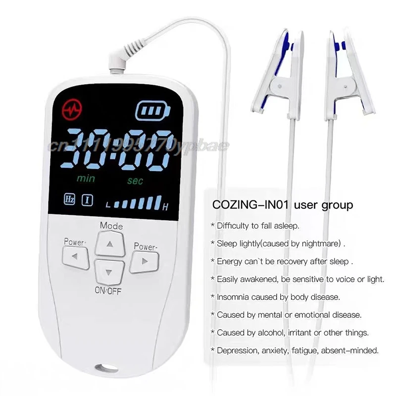 Vagus Nerve Stimulation Device for Insomnia, Clip on Ear Sleep Aid to Promote Fast & Deep Sleep, Anxiety Relief