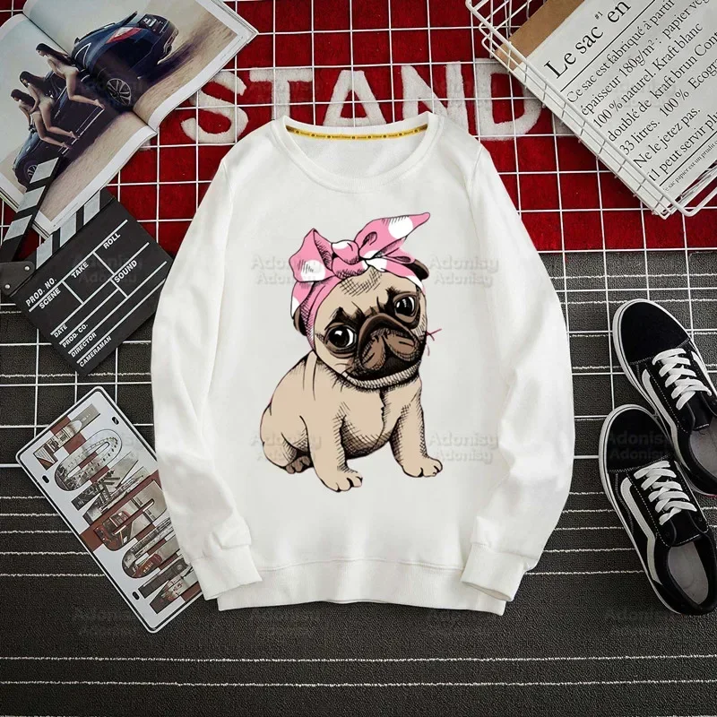 

Pug Anatomy Men Hoodie Autumn Hip Hop Streetwear Cute Cartoon Dog Pet Men Pullover Sweatshirts Hoodies Mens Hoodie Male