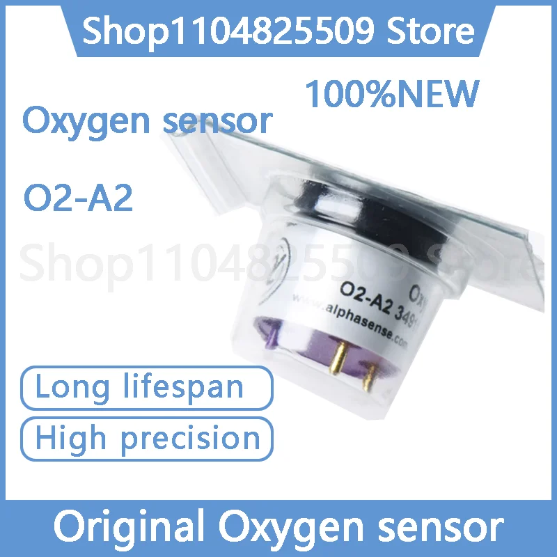 1pcs 100% Original New O2-A2 O2 gas O2A2 British Alphasense O2 snesor long-life oxygen sensor Oxygen battery