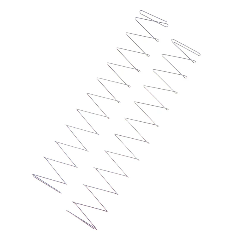 1/3 قطعة الربيع الصلب طول 300 مللي متر مستطيلة ضغط الربيع سلك قطر 1.2 مللي متر مربع الربيع شقة الربيع #3