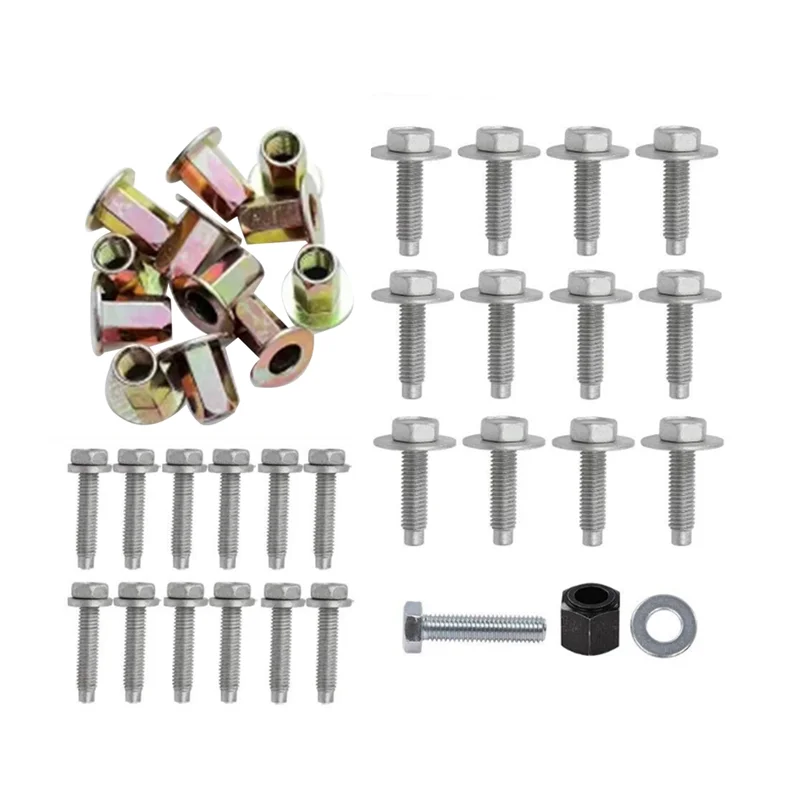 Car Tubular Side Step Hardware Kit 68193128AB for Dodge RAM 1500 2500 3500 2013-2023 Foot Bar Screws Car