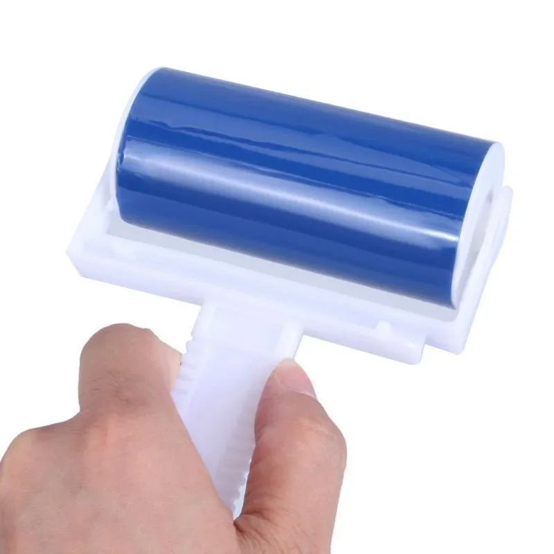 Drum Roll Sticky Hair Hair Removal Device Cleaner Cleaning Brush Portable Washable Dust Filter