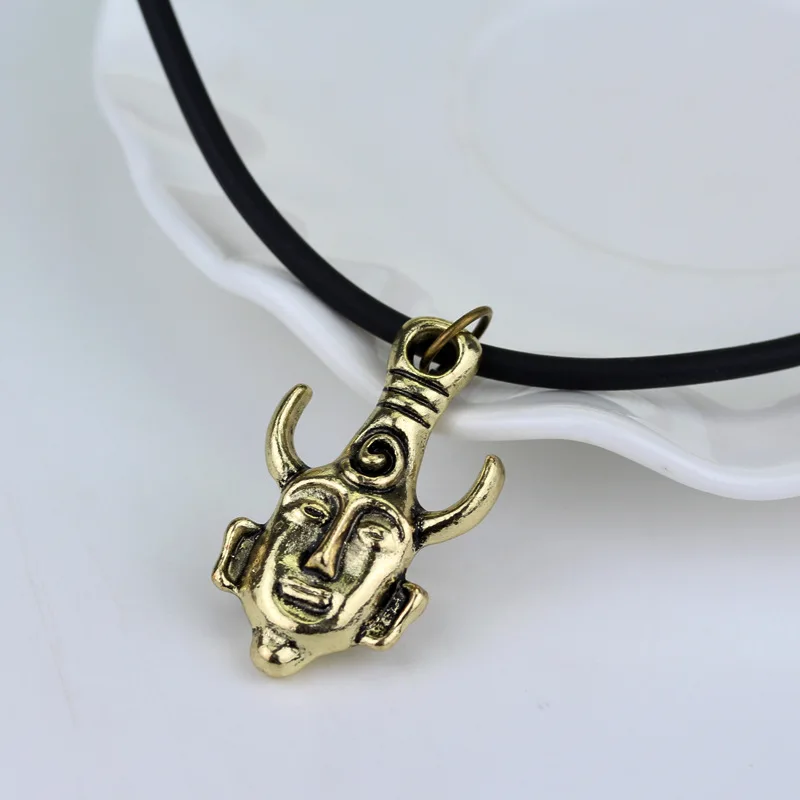 Collar con colgante copado de cuerda de cuero Dean sobrenatural de película novedosa para mujeres y hombres Winchester Jensen joyería Ackles amuleto Vintage